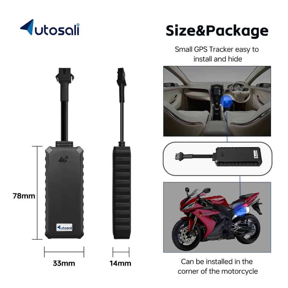 Autosali GT10 Mini 4G tracker